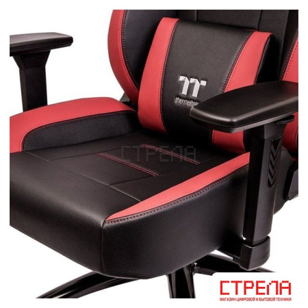 Игровое (геймерское) кресло Thermaltake U Comfort GGC-UCO-BRLWDS-01 (черный/красный)