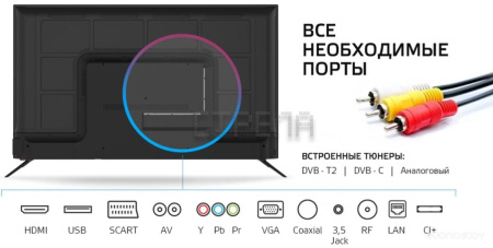 Телевизор Polarline 50PL51TC-SM