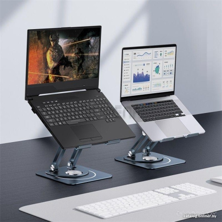 Подставка Baseus UltraStable Pro Series Rotatable and Foldable Laptop Stand (3-Hinge Version)