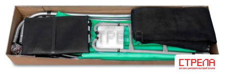 Батут Happy Jump 12ft Pro 374 см с внешней сеткой и лестницей