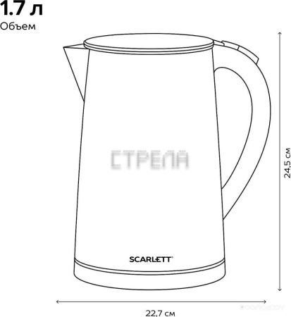 Электрический чайник Scarlett SC-EK21S66