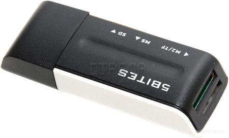 Карт-ридер 5bites RE2-102BK