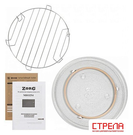 Микроволновая печь ZorG MIO256 S black (черный)