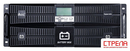 Источник бесперебойного питания SVC RT-6KL-LCD/A7