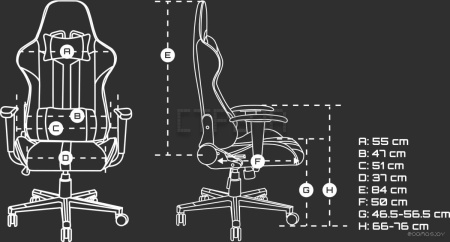 Кресло Fury Avenger XL NFF-1712