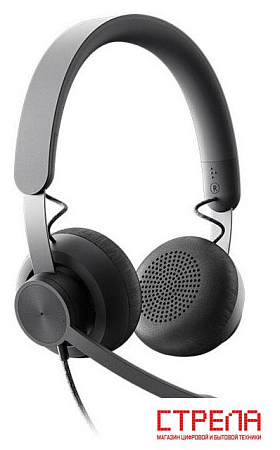 Офисная гарнитура Logitech Zone Wired MS