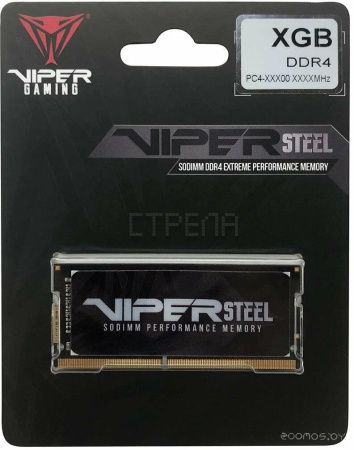 Оперативная память Patriot Viper Steel 8ГБ DDR4 3200 МГц PVS48G320C8S