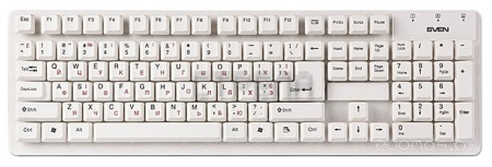 Клавиатура Sven Standard 301 White USB