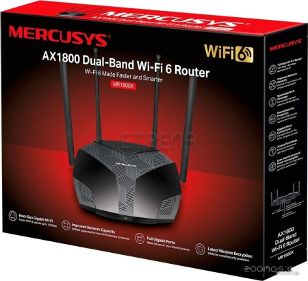 Wi-Fi роутер Mercusys MR1800X