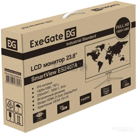 Монитор Exegate SmartView ES2407A EX294429RUS
