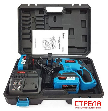 Перфоратор Toua DBLH180-1 (с 1-им АКБ, кейс)