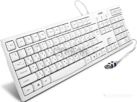 Клавиатура Sven KB-S300 (белый)