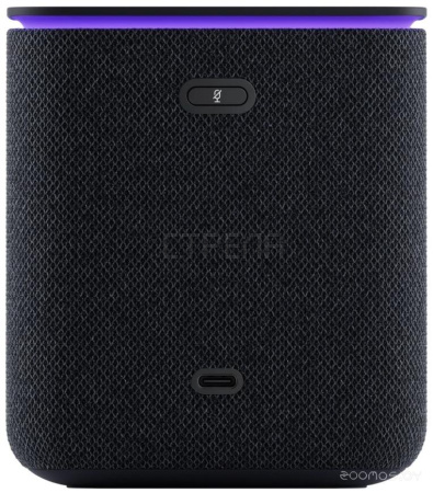 Умная колонка Яндекс Станция Миди (черный)