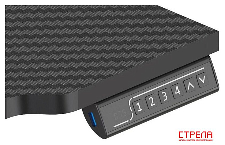 Стол с регулировкой высоты Ritmix TBL-1405GL (карбон)