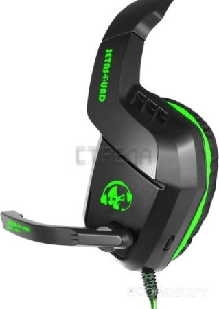 Компьютерная гарнитура Jet.A GHP-180 (Black-Green)