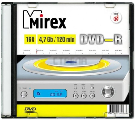 DVD±R Mirex UL130003A1S