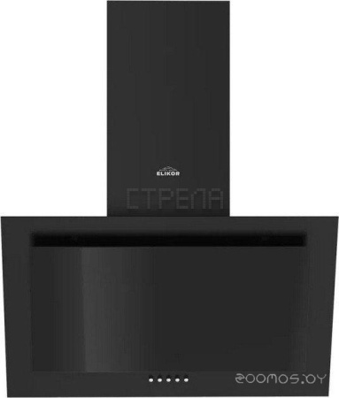 Кухонная вытяжка Elikor Коралл 60П-430-К3Д 266401 (черный/черное стекло)