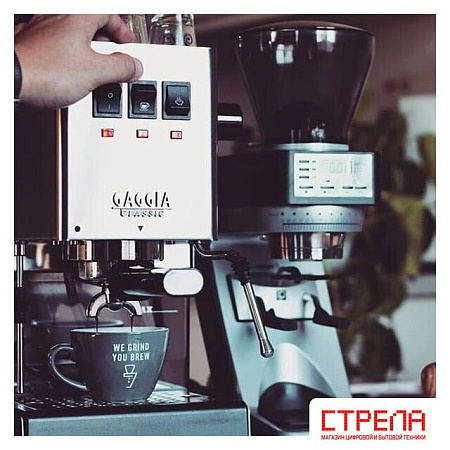 Рожковая кофеварка Gaggia Classic Evo Inox 9481/11