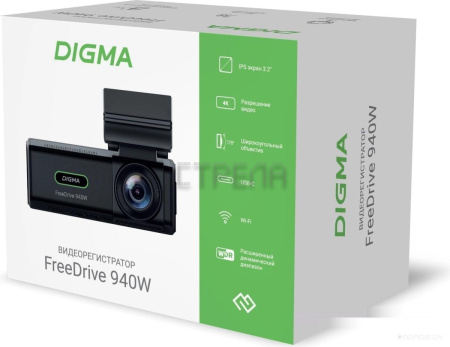 Видеорегистратор DIGMA FreeDrive 940W