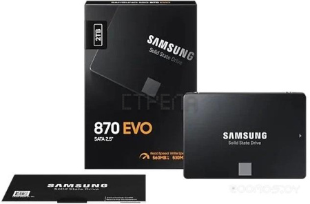 SSD Samsung 870 Evo 2TB MZ-77E2T0BW