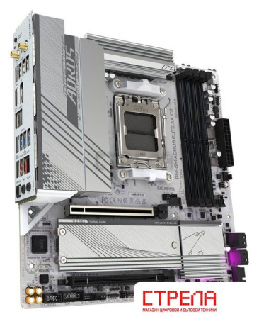 Материнская плата Gigabyte B650M Aorus Elite AX Ice