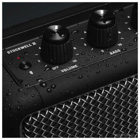 Беспроводная колонка Marshall Stockwell II (черный/латунь)