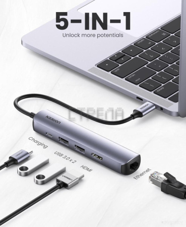 USB-хаб Ugreen CM418 10919