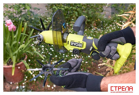 Мотокультиватор аккумуляторный Ryobi RY18HCA-0 5133005766 (без АКБ)