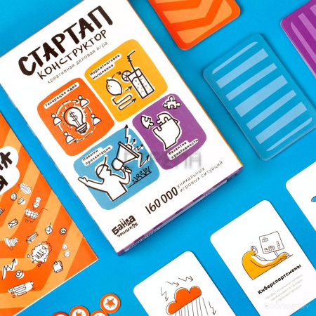 Настольная игра Банда умников Деловая игра Стартап-конструктор
