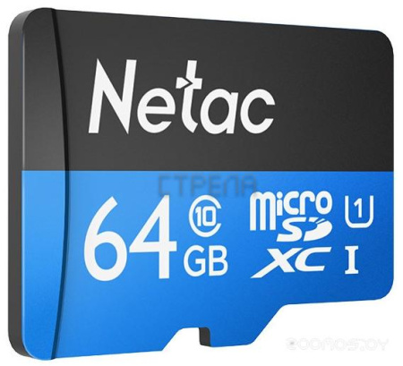 Карта памяти Netac P500 Standard 64GB NT02P500STN-064G-S