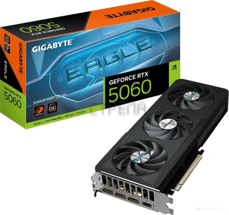 Видеокарта Gigabyte GeForce RTX 5060 Eagle Max OC 8G GV-N5060EAGLEMAX OC-8GD