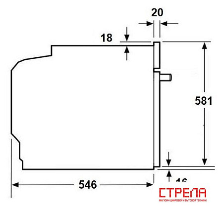 Электрический духовой шкаф Schtoff Decor 950