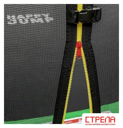 Батут Happy Jump 14ft Pro 435 см с внешней сеткой и лестницей