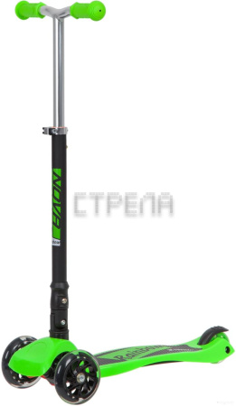 Самокат Novatrack RainBow Start Folding 120F.NRAINBOW.GN20 (зеленый)