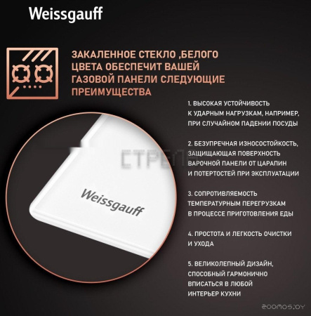 Варочная панель Weissgauff HG 640 WGH