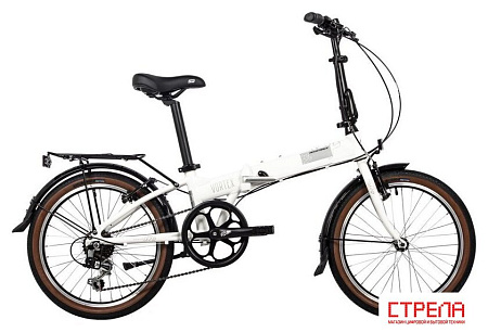 Велосипед Novatrack Vortex Alloy 6V 2024 20AFV.VORTEX.WT4 (белый, разобранный)