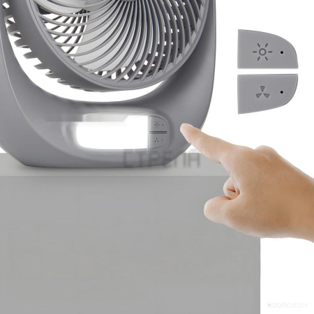 Вентилятор Evolution AirLeaf AL-101 (серый)