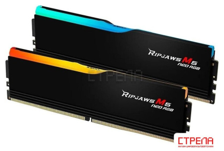 Оперативная память G.Skill Ripjaws M5 Neo RGB 2x32ГБ DDR5 6000 МГц F5-6000J3040G32GX2-RM5NRK