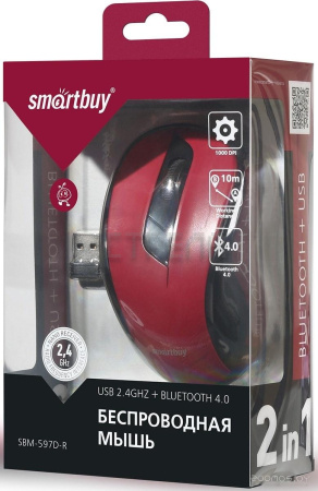 Мышь SmartBuy Ниагара SBM-597D-R