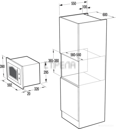 Микроволновая печь Gorenje BM235CLI