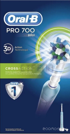 Электрическая зубная щетка Braun Oral-B PRO 700 CrossAction 4210201124092