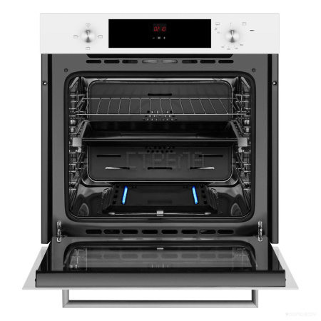 Газовый духовой шкаф Weissgauff WGO 702 D White Glass