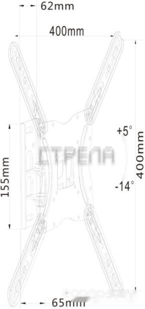 Кронштейн MasterKron PLA27-440