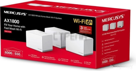 Wi-Fi система Mercusys Halo H70X (3 шт)