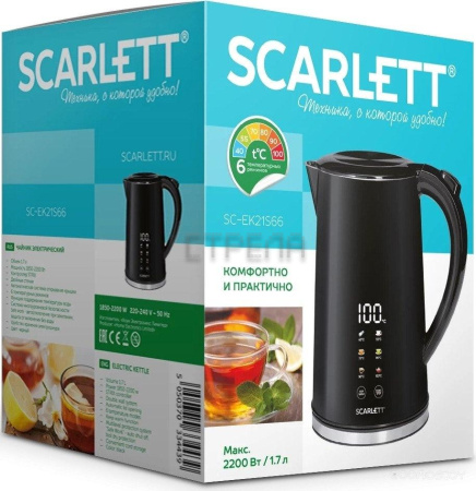 Электрический чайник Scarlett SC-EK21S66