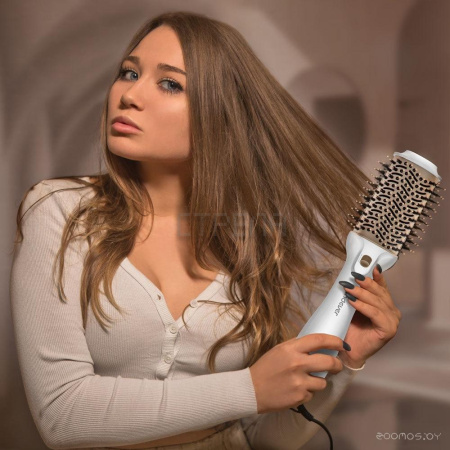 Фен-щетка Endever Aurora-500 (белый)