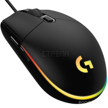 Игровая мышь Logitech G102 Lightsync (черный)