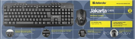 Клавиатура + мышь Defender Jakarta C-805