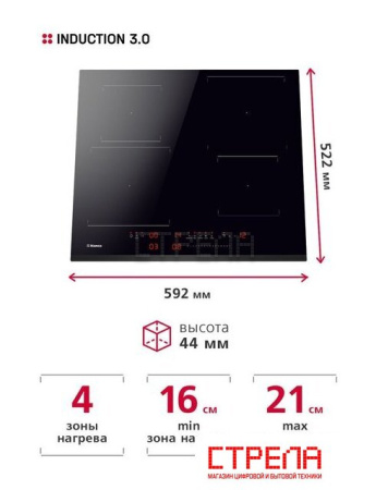 Варочная панель Hansa BHI67116