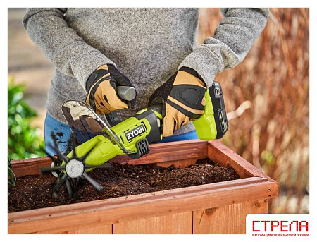 Мотокультиватор аккумуляторный Ryobi RY18HCA-0 5133005766 (без АКБ)